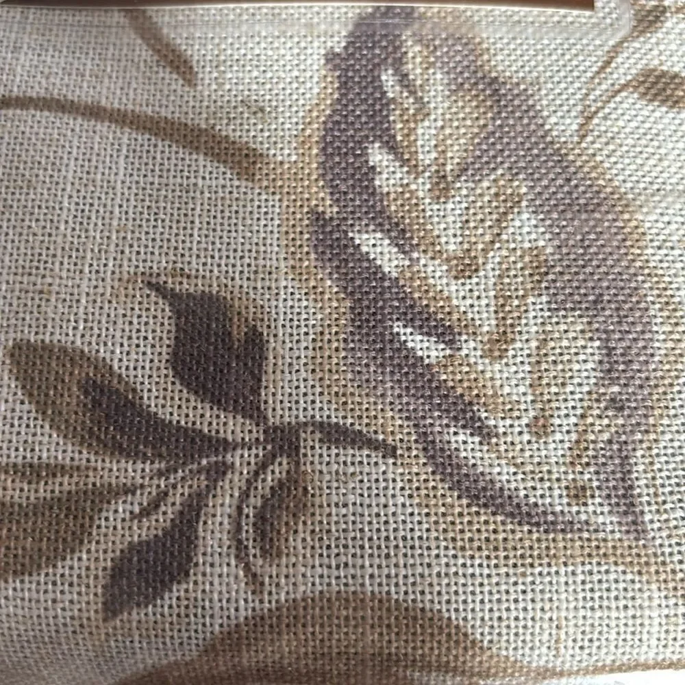 Elrene Home Sorrento Jacobean Floral Darkening single panel, 52 x 84” Natural